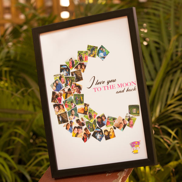 LOVE YOU TO THE MOON AND BACK FRAME
