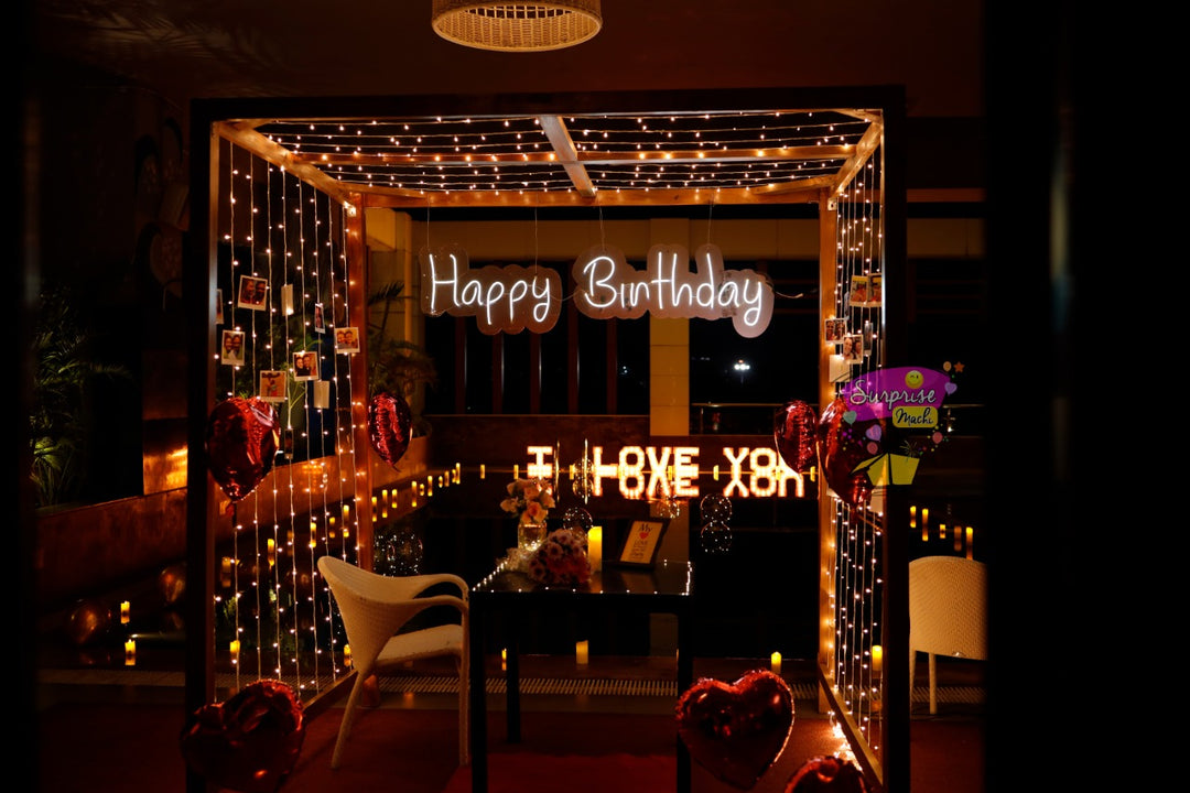 THE POOLSIDE CABANA Candle Light Dinner1